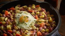 Savory Corned Beef and Veggie Skillet