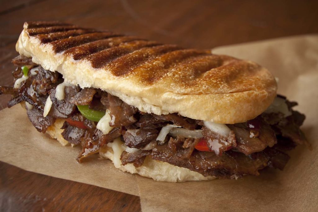 Pressed Korean Philly Cheesesteak Burke Corporation