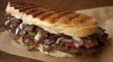 Pressed Korean Philly Cheesesteak