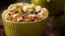 Mac and Cheese with Ham