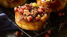 Ham & Egg Roll with Maple Glaze