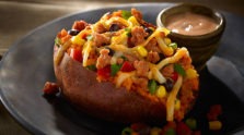 Southwest Stuffed Sweet Potato