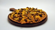 Breakfast Beef & Potato Pizza