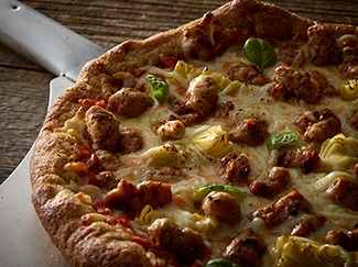 Artisan Chicken Sausage Pizza