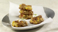 Corn and Sausage Fritters