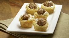 Pesto Meatball Pastry