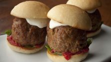 Caprese Meatball Sliders