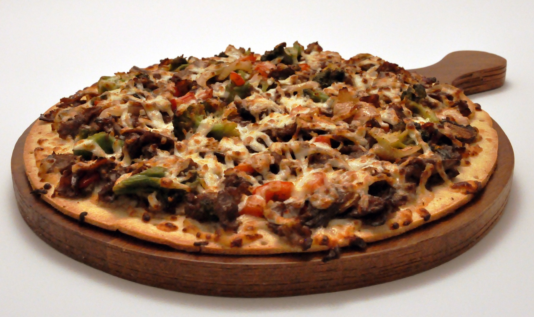 Spicy Orange Beef Pizza Burke Corporation