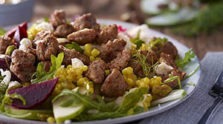 Roasted Beet, Sweet Sausage & Fennel Salad