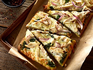 White Chicken & Pesto Pizza