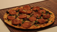 Andouille & Onion Confit Pizza