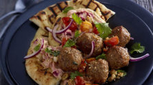 Mediterranean Meatball Plate