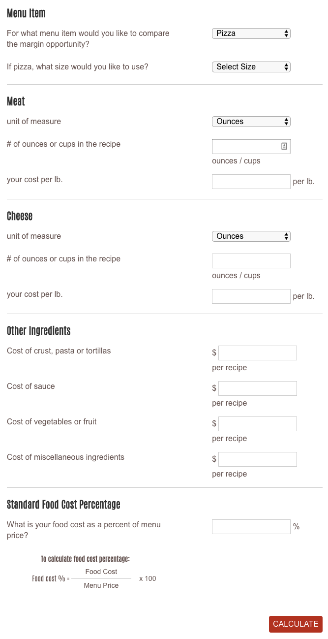 Profit Potential Calculator Profit Potential Calculator