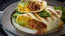 Spicy Beef Burrito