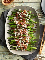 Bacon and Ranch Asparagus