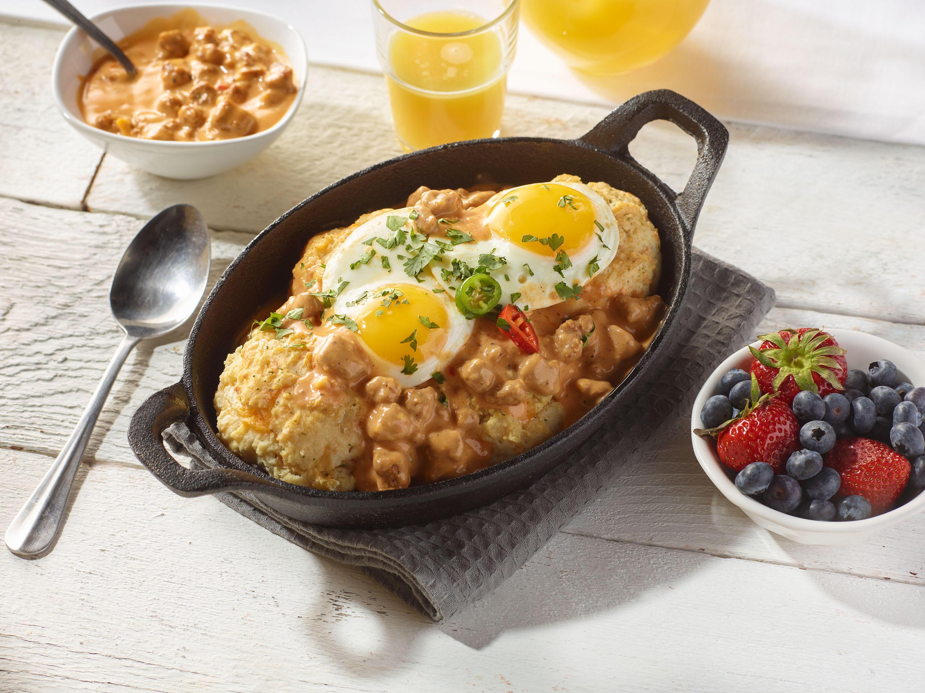 Loaded Biscuits & Gravy