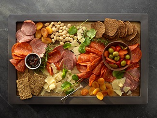 Pepperoni & Salami Charcuterie Board