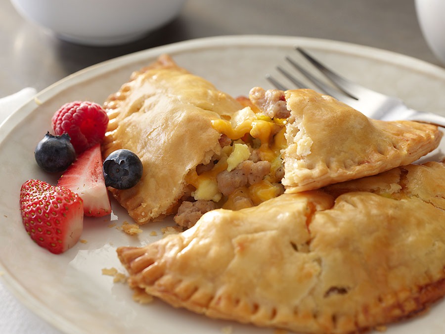 Sausage & Egg Breakfast Turnovers