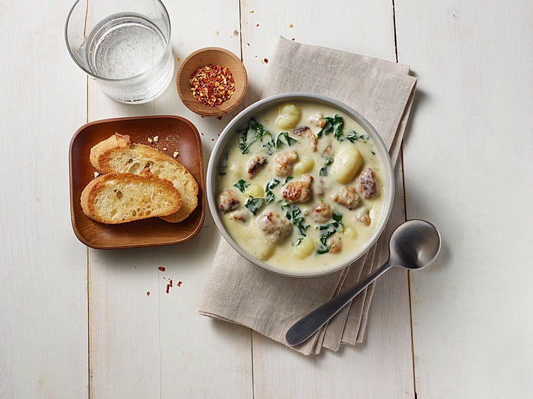 Sausage & Gnocchi Soup