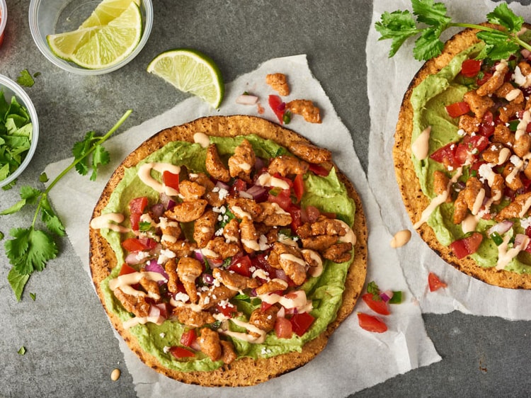 Chicken Tinga Tostadas