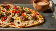 Albondigas Meatball Flatbread