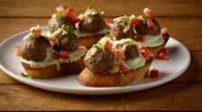 Albondigas Crostini