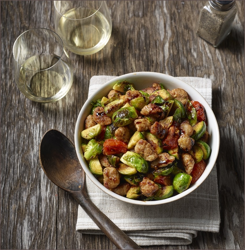 Sausage & Sprouts