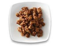 pile of sausage crumbles